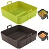 5 QT Air Fryer Silicone Liners for Ninja* AF141/AF142/AF181/AF182 &