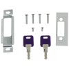 Global Link Black RV Paddle Entry Door Lock Latch Handle