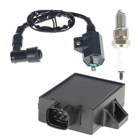 munirater Ignition Coil Spark Plug CDI Replacement for KLF250 2003-2011 Replacement for Kawasaki Bayou 220 1996-2002