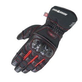 Rough & Road RR8661RD2 Motorcycle PrimaLoft Protective Winter Gloves Red M