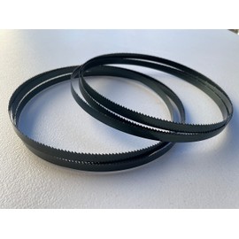 AYAO Pack of 2 Bandsaw Blades 62 Inch X 3/8 Inch X 12TPI for Ryobi, Powertec, Craftsman 9" Band Saws