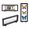 Skelang 3 Pack Coin Display Case, 3D Floating Frame Display