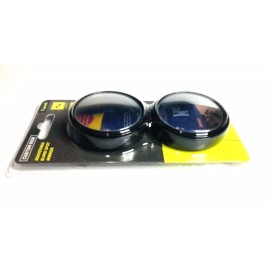 Custom Ride 2" Adjustable Stick On Blind Spot Wide Side View Angle Mirrors for Auto-Car