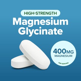 Purely Holistic Magnesium Glycinate 400mg | 4+ Month Supply | Vegan | 270 Tablets