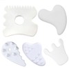 Ceramic Gua Sha Face Body Massage [on] Dish gua sha