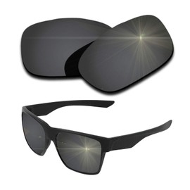 Polarized Replacement Lenses for Oakley TwoFace - Black
