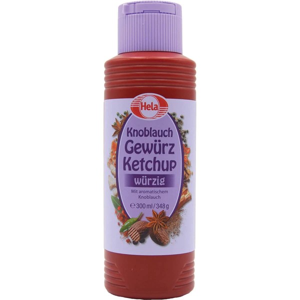 Hela Gewurz Ketchup Made with Californian Garlic ( 300 mililiter )
