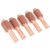 5Pcs Plasma Cutter Nozzle Cutting Consumable Tip Electrode Replacement Parts