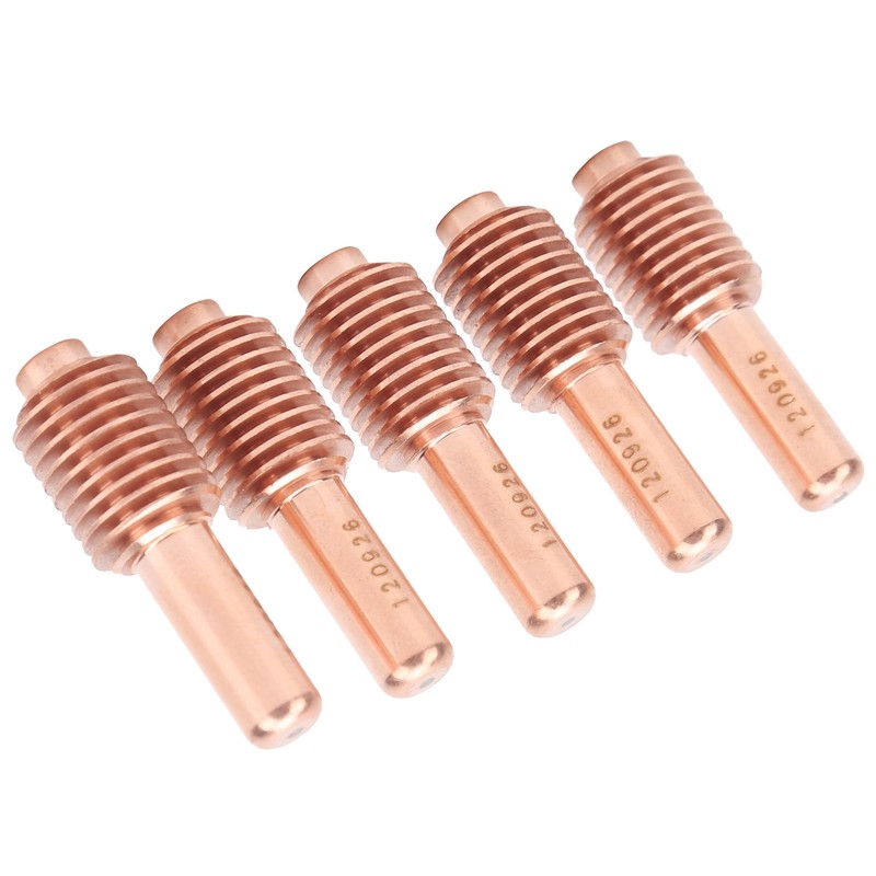 5Pcs Plasma Cutter Nozzle Cutting Consumable Tip Electrode Replacement Parts