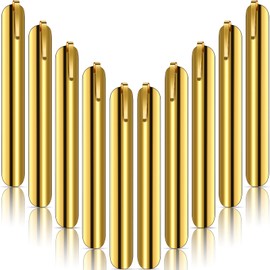 Chumia Crumbers for Servers, Table Crumb Sweepers Bread Cleaner Stainless Steel Table Crumbers for Tablecloth in Restaurants and Homes, Servers, Waiters, Waitresses Tool Accessories(Gold,10)