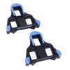 Bicycle Cleats Enhance Stability Grip Foot Pedal Self Locking Tabs