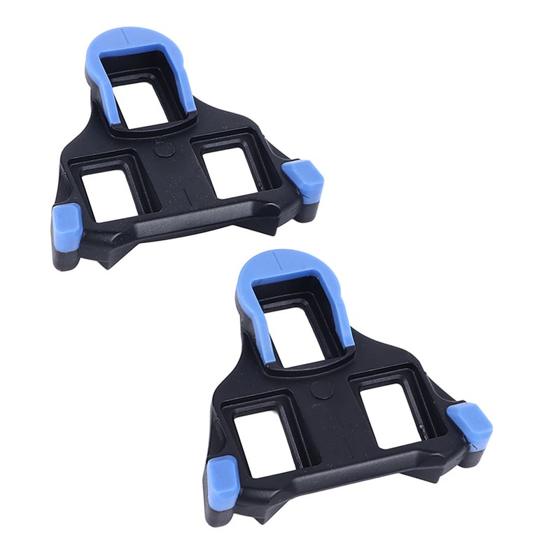 Bicycle Cleats Enhance Stability Grip Foot Pedal Self Locking Tabs