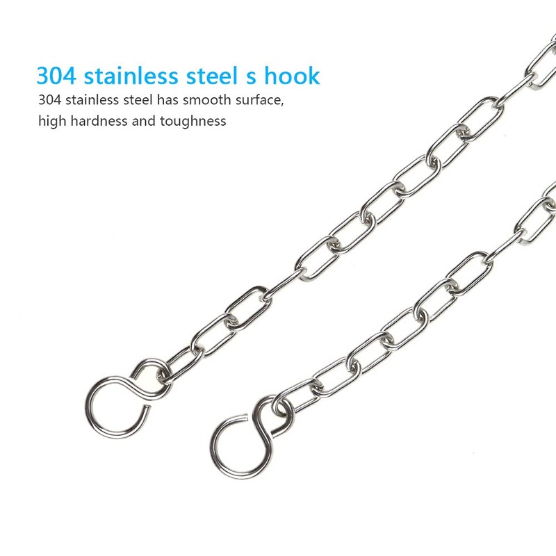 UYUYong 2PCS Bath Plug Chain Strong Chrome Link Type Bath