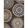 SAFAVIEH Veranda Collection Area Rug - 8' x 10', Chocolate