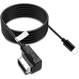 AMI MMI MDI - Cable auxiliar para interfaz de música compatible con V-W A4 A3 A5 A6 A8 S4 S6 S8 Q5 Q7 R8 TT con sistema MMI 3G+ para Xs Max 11 Pro Max XR