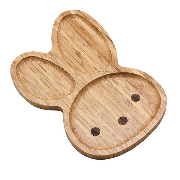 JB HOME COLLECTION JB HOME COLLECTION 4919, Bamboo Plate for
