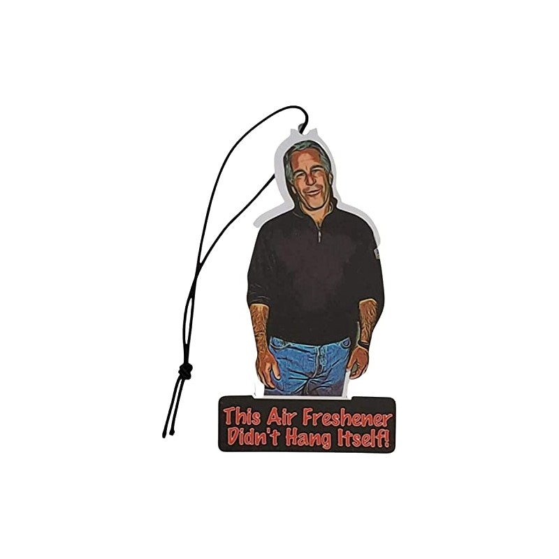 Bulletproof Enterprise Jeffrey Epstein Air Freshener (1 Pack)