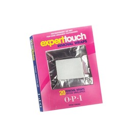 6 x EXPERT TOUCH REMOVAL WRAPS Gel Polish Foil Remover 20 Wraps