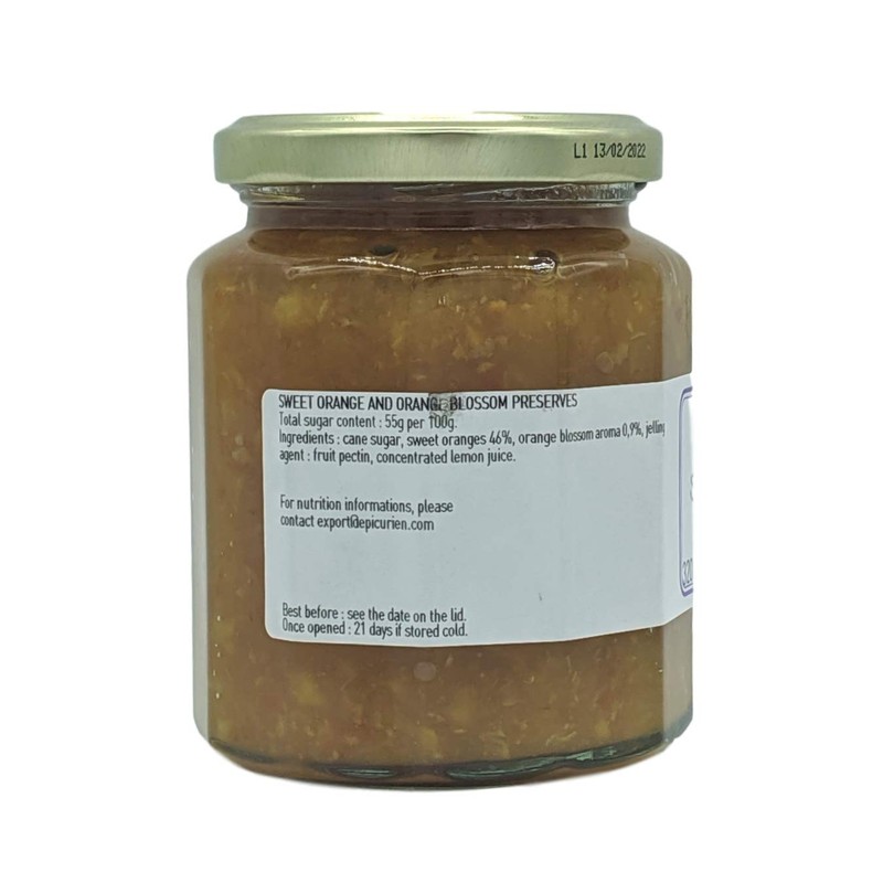 Sweet Orange and Orange Blossom Jam