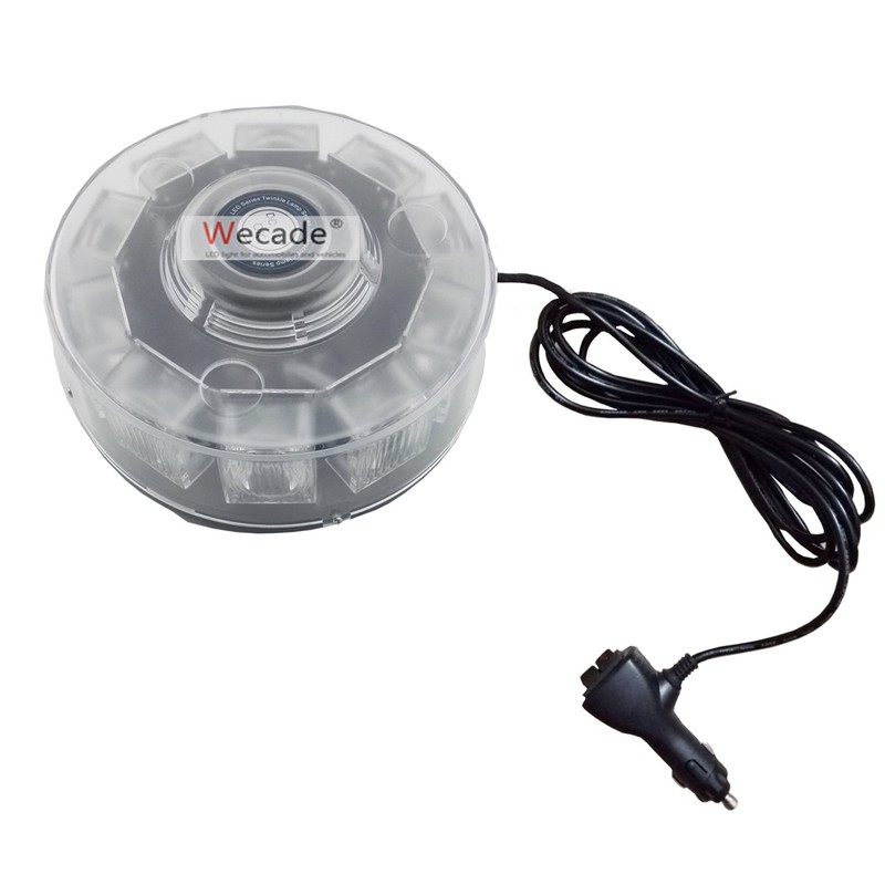 Wecade® High Intensity 10 LED 30W Volunteer Firefighter Emergency Vehicle