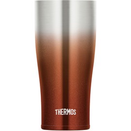 Thermos JDE-420C SP-BW Vacuum Insulated Tumbler, 14.2 fl oz (420 ml), Sparkling Brown