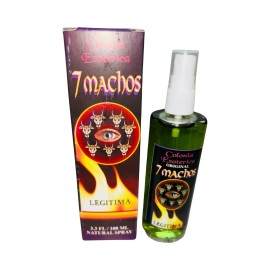 7 MACHOS Perfume - Colonia Esoterica 7 MALES Cologne For Good Luck, Buena Suerte