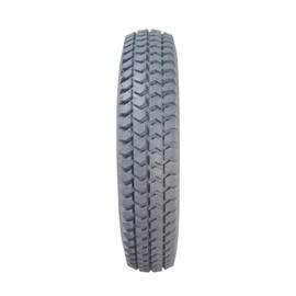 AlveyTech 3.00-8 Foam-Filled Mobility Tire (Flush Profile; 50 mm Bead Width) with Powertrax Knobby C248 Tread for Invacare 3G Storm, Invacare TDX 3/4/5, and Permobil C300/C350/C500 Series (TAG114291)