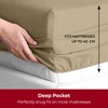 Mellanni King Size Fitted Sheets - All Around Elastic -