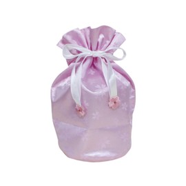 Crib Bag, Drawstring Urn Cover, Cherry Blossom Wrapping, 6 Size, For Both Hands, Urn Cover, Pet Memorial Service, Pet Loss (Pink)