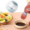 2pcs Oil Container with Silicone Brush Oil Dispenser Bottle for