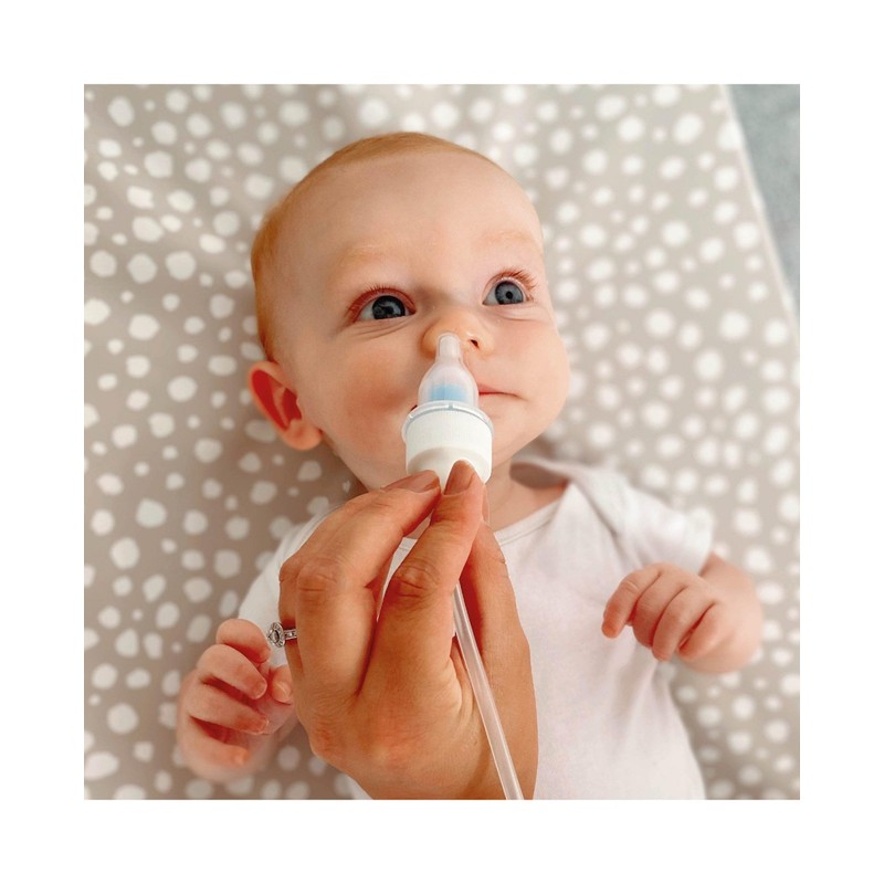 Nuby, Breathe-EEZ Infant Nasal Aspirator with Travel Case, 5"