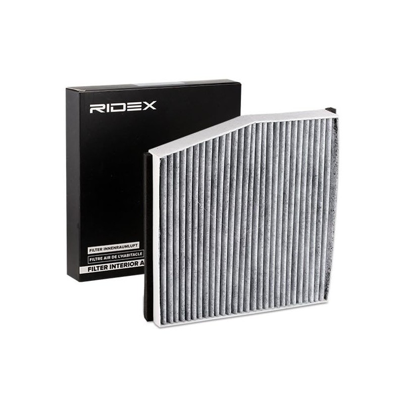 RIDEX Cabin Air Filter 424I0257 A-Class (W176) 255 mm 254