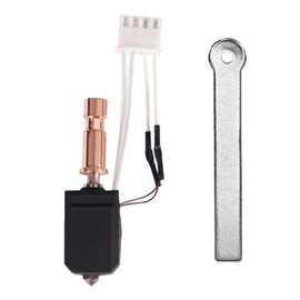 Kobra S1 Ceramic Hotend with 0.4mm Hardened Steel Nozzle 3D Printer Kobra S1 Combo/Kobra S1 Pro ACE Extruder Print Head Kit with Heater Cartridge 200K Thermistor Heater Block Silicone Sock