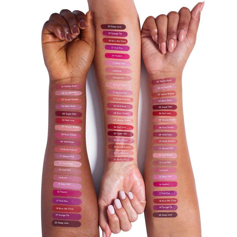 FARMASI Matte Liquid Lipstick - 06 Red Love 0.14 fl.