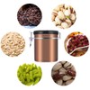 1.5L 304 Stainless Steel Airtight Coffee Beans Container Storage Canister