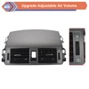 ZONFANT Upgrade Adjustable Air Volume Center Dash A/C Outlet Air