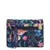 Cotton Riley Compact Wallet With Rfid Protection, Flamingo Garden, One