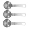 GLEAVI 4pcs Measuring Spoons: Stainless Steel 20ml/4 TSP Measuring Spoon