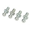 4Pcs 10mm Ball Studs 5/16‑18 Thread High Hardness Rugged Stable