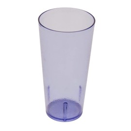 G.E.T. 6624-1-BL Heavy-Duty Plastic Restaurant Tumblers, 24 Ounce, Blue (Set of 12)