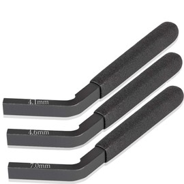 DHAZIR 3PCS Engine Brake Adjustment Tool Kit 4.6MM 4.1MM 7.0MMM Jake Brake Feeler Gauge 3163530 W470589042300 W470589022300