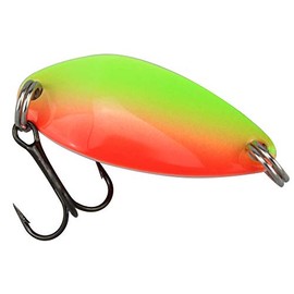 FTM Tornado Salmon 4.1 g Trout Spoon, Colour: Orange/Green/Orange