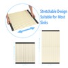 AXIMIXAME Expandable Large Draining Rack, Roll Up Heat-Resistant Dish Drainer