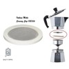 BSSTORE Moka Filter Compatible With Three Gaskets (6 Cups)