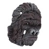 Gorilla Head Sculpture 6.3in Animal Head Figurine Resin Hollow Out