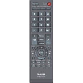 Toshiba OEM Toshiba CT-RC1US-16 Universal Remote Control for All Toshiba TVs