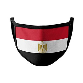 Egypt Face Mask | Egyptian Flag Face Mask | Egypt Flag Face Mask | Comfortable, Reusable Mask