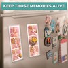 Photo Booth Frames Acrylic Magnetic with Insert 100 Pack (White)