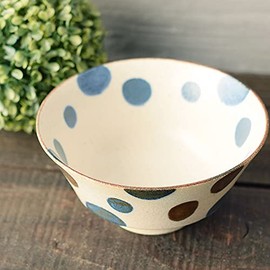 Kobayashi Pottery Paikaji Ring-Shaped 6.0 Donburi Rain