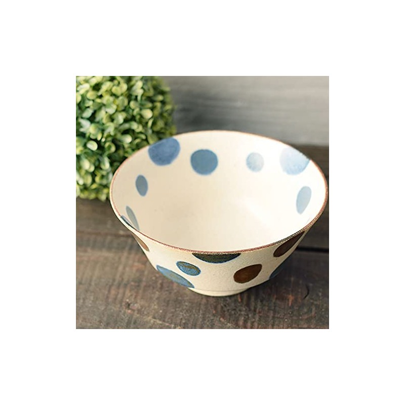 Kobayashi Pottery Paikaji Ring-Shaped 6.0 Donburi Rain